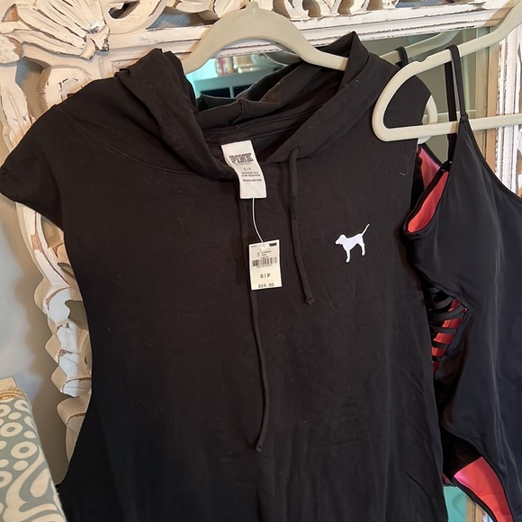 SOLD! NWT PINK Beach Cover & Sexy Cheeky One Piece Swimsuit - Picture 2 of 12